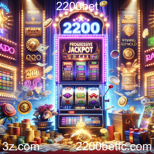 Descubra os Jackpots Progressivos no 2200bet