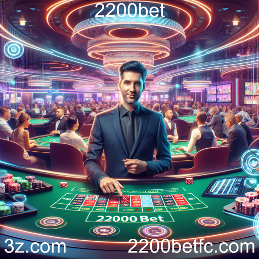 A Experiência do Cassino Ao Vivo na 2200bet